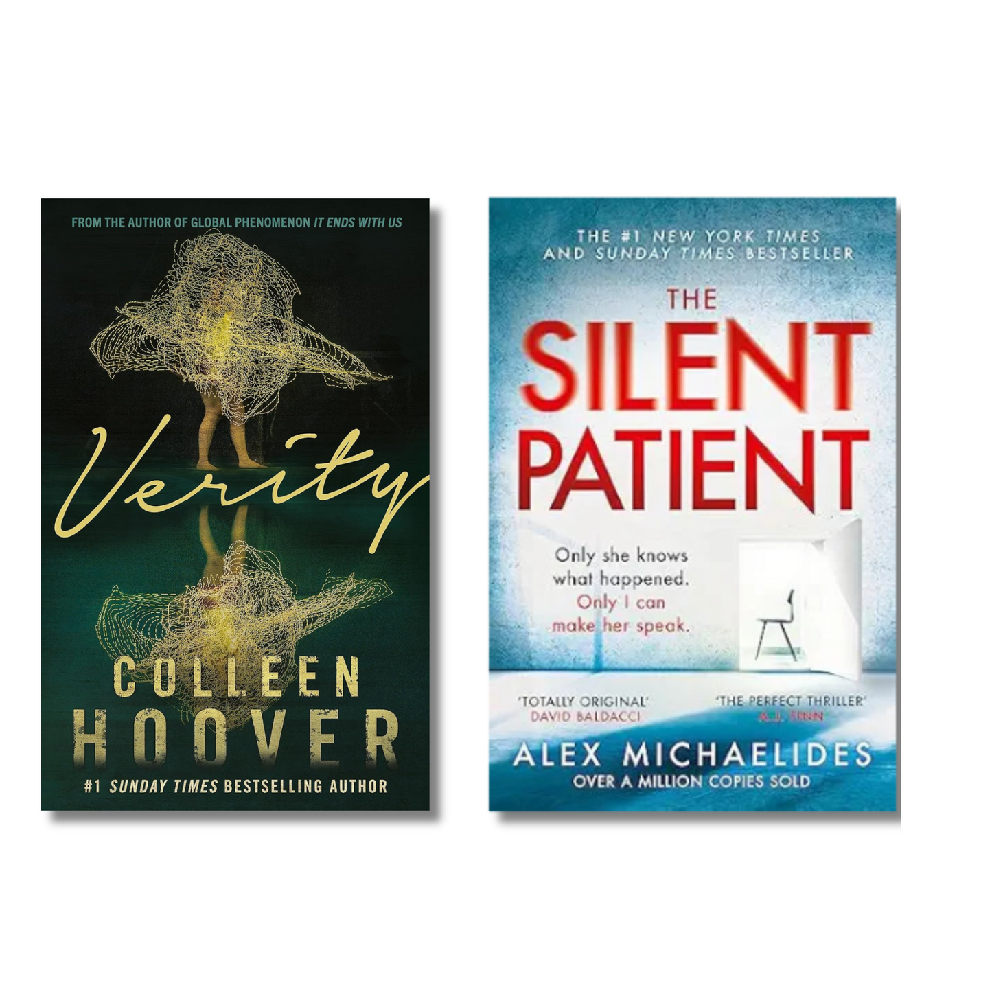 (Combo 2 Book) Verity + The Silent Patient (Paperback)