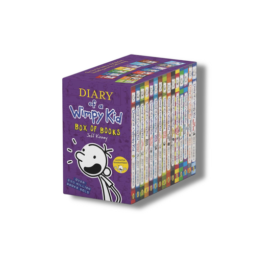 Diary of a Wimpy Kid Books Set: 15 Books (Vols 1-15) By Jeff Kinney (Paperback)