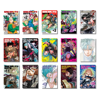 [Combo] Sakamoto Days Vol 1-15  By Yuto Suzuki (Paperback)