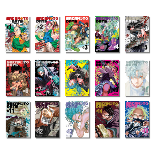 [Combo] Sakamoto Days Vol 1-15  By Yuto Suzuki (Paperback)