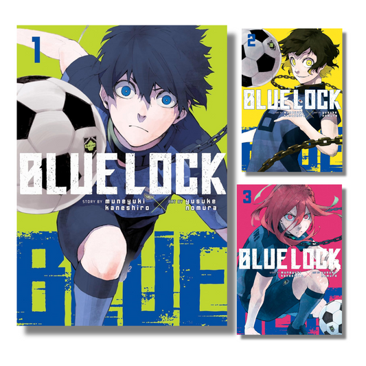 [Combo] Blue Lock Vol 1-3 By  Muneyuki Kaneshiro (Paperback)