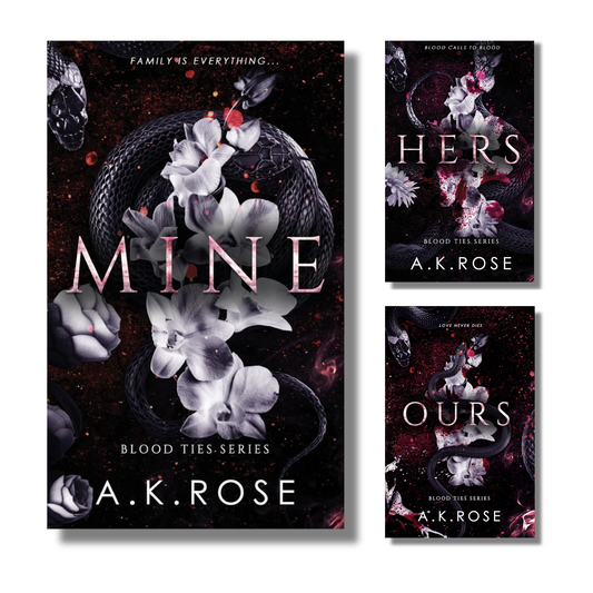 [Combo] Blood Ties Secrets Vol 1-3 By A.K. Rose (Paperback)