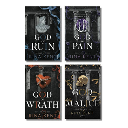 [Combo] Legacy Of Gods: 4 Books By Rina Kent (Paperback)