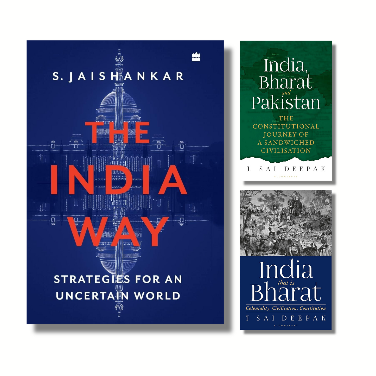 [Hardcover Combo] Bharat & Beyond: A Trilogy on Nation, Power & Identity