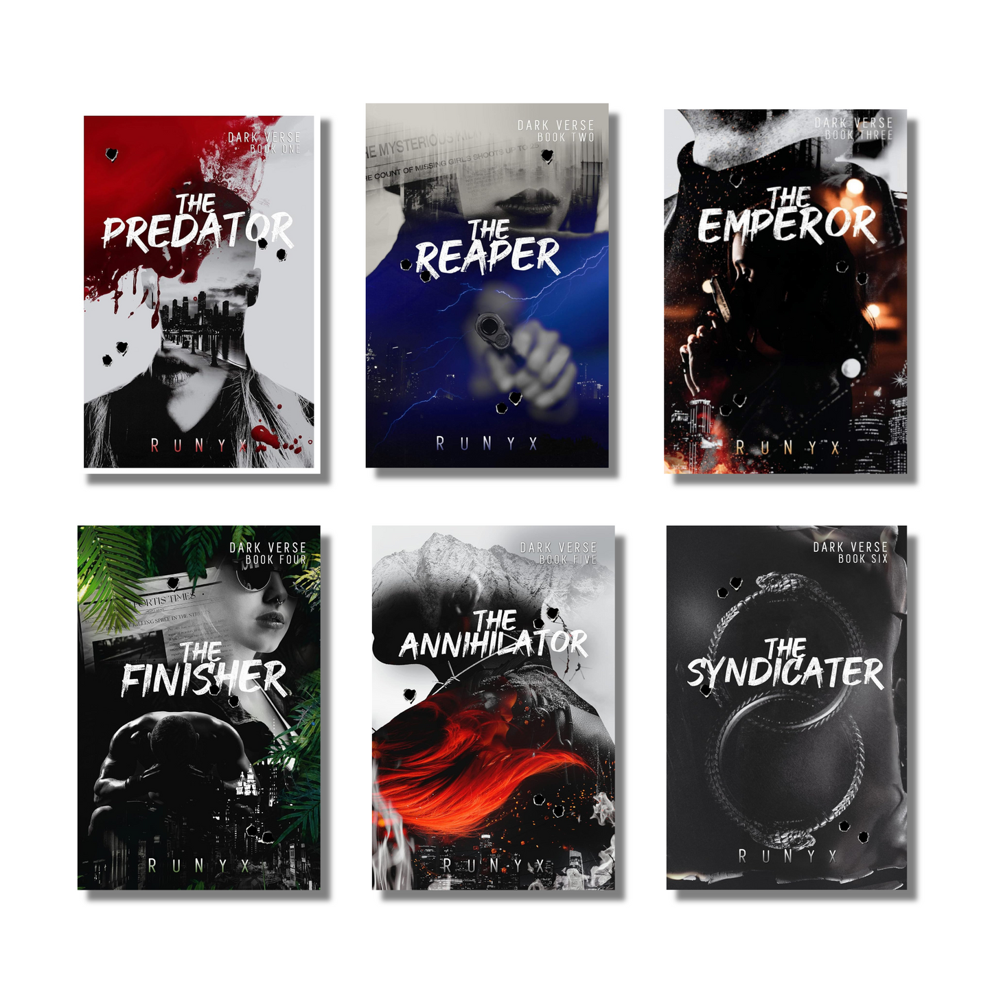 [Combo] The Dark Verse Series : 6 Books By RuNyx (Paperback)