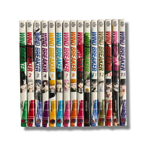 [BooksSet] Wind Breaker Vol 1-15 By Satoru Nii (Paperback)