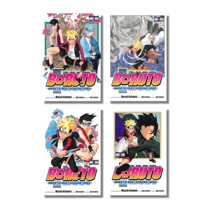 [Combo] Boruto: Naruto Next Generations Vol 1-4 By Masashi Kishimoto (Paperback)