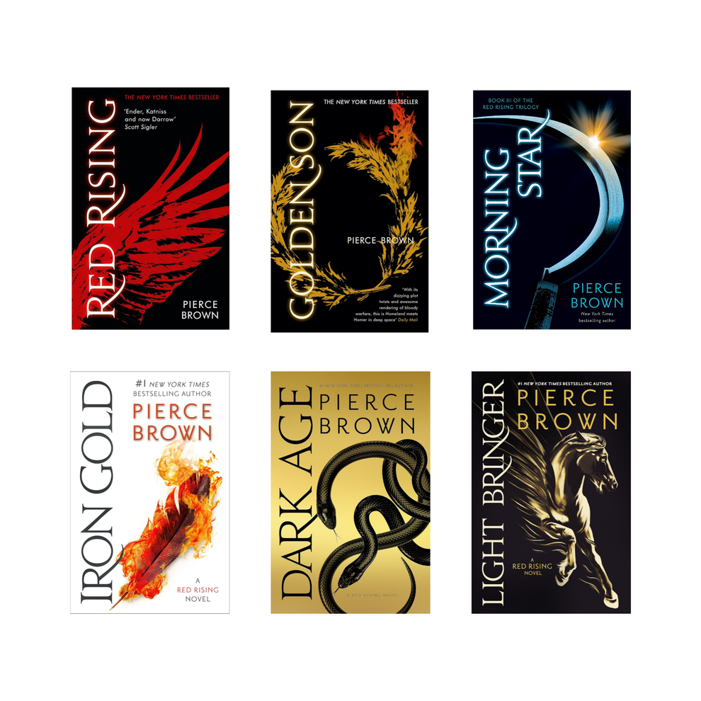 All Red Rising Books (Combo 6 Books) Red Rising Saga Series (Book 1 to 6) By Pierce Brown ...