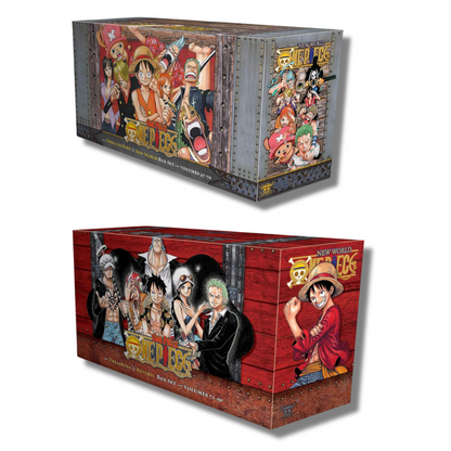 [Combo] One Piece Box Set Vol 3-4 Manga Volumes (47-90) By Eiichiro Oda (Paperback)