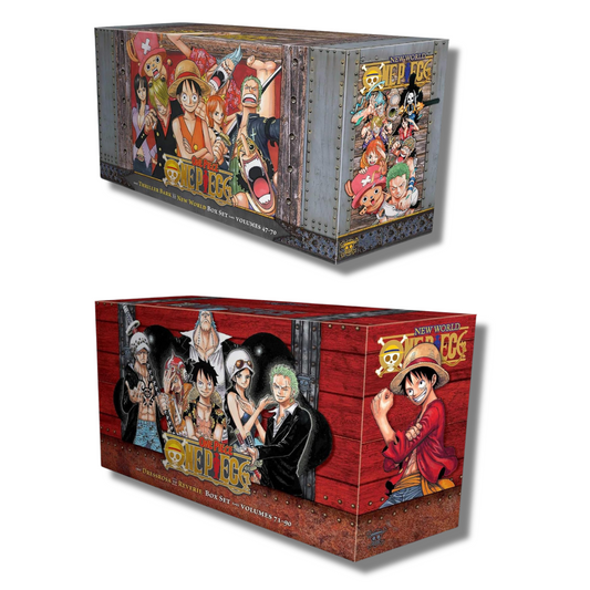 [Combo] One Piece Box Set Vol 3-4 Manga Volumes (47-90) By Eiichiro Oda (Paperback)