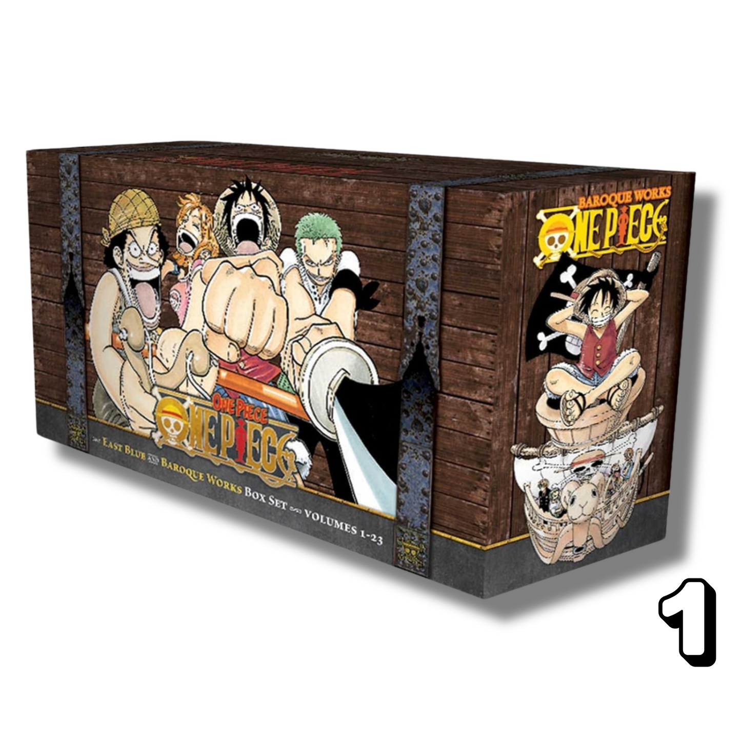[Combo] One Piece Box Set Vol 1 and 2 and 3: Volumes (1-70) By Eiichiro Oda (Paperback)
