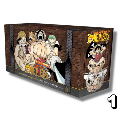 [Combo] One Piece Box Set Vol 1 and 2 and 3: Volumes (1-70) By Eiichiro Oda (Paperback)