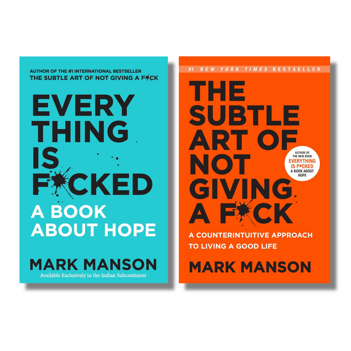 [Combo] Everything is Fucked & The Subtle Art of Not Giving A Fuck (Paperback)