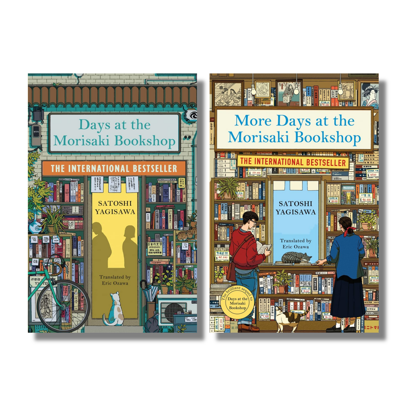 [Combo] Days at the Morisaki Bookshop: 2 Books By Satoshi Yagisawa (Paperback)