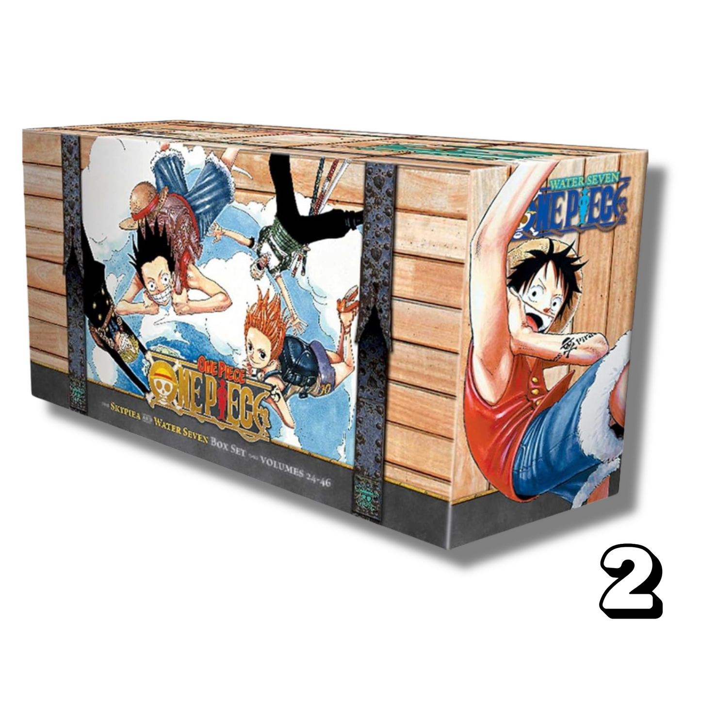 [Combo] One Piece Box Set Vol 1-4 Manga Volumes (1-90) By Eiichiro Oda (Paperback)