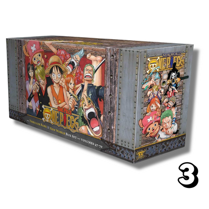 [Combo] One Piece Box Set Vol 3-4 Manga Volumes (47-90) By Eiichiro Oda (Paperback)