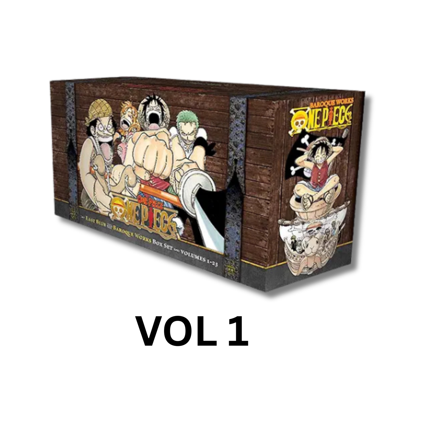 [Combo] One Piece Box Set Vol 1-5 :- Manga Volumes (1-105) By Eiichiro Oda (Paperback)