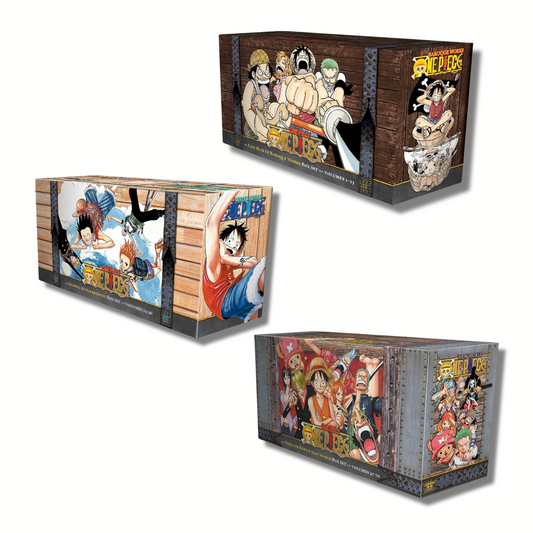 [Combo] One Piece Box Set Vol 1 and 2 and 3: Volumes (1-70) By Eiichiro Oda (Paperback)