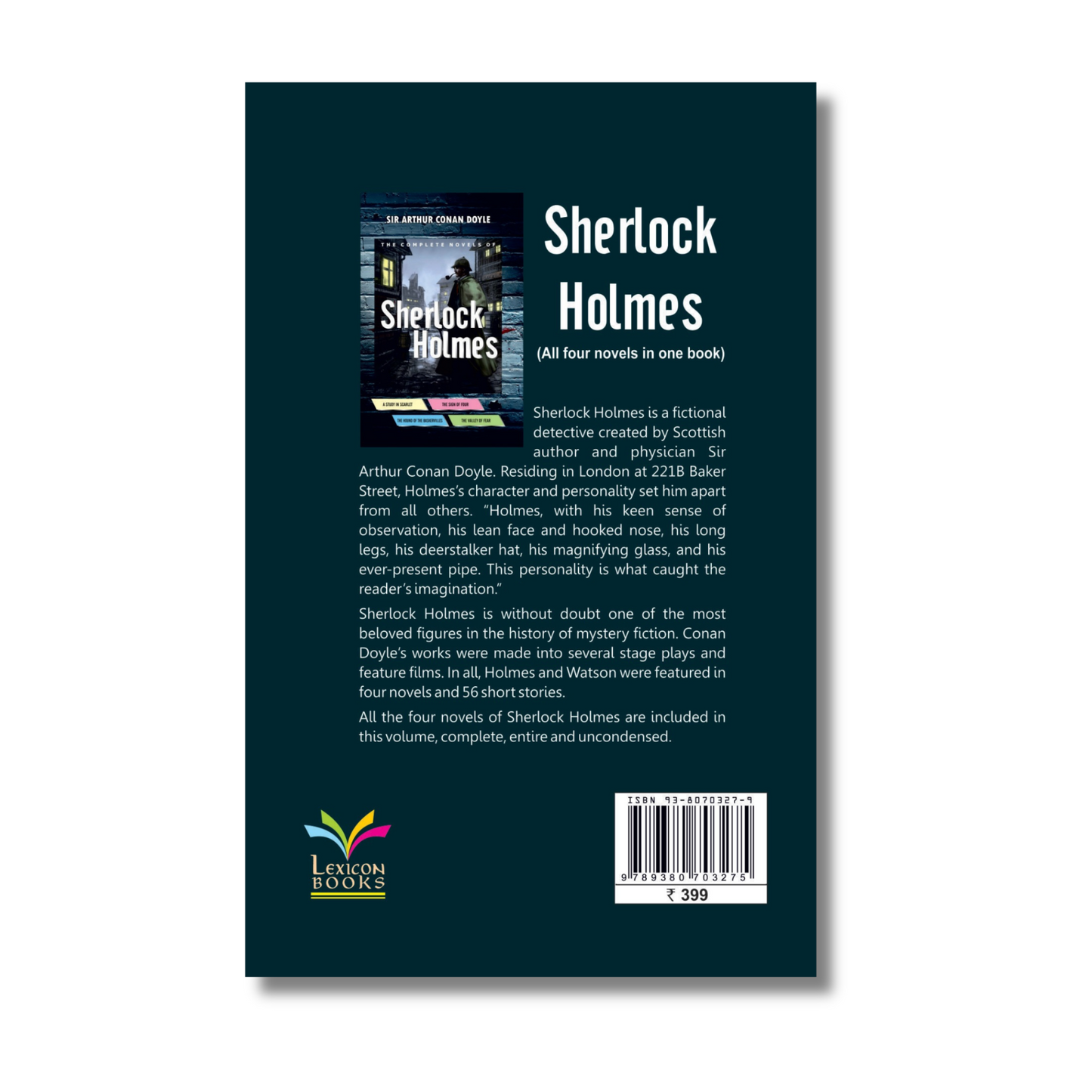 The Complete Novel of Sherlock Holmes By Arthur Conan Doyle (Paperback)