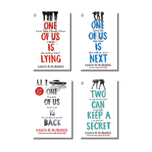 [Combo] One Of Us Is Lying Trilogy + Two Can Keep A Secret By Karen M. McManus (Paperback)