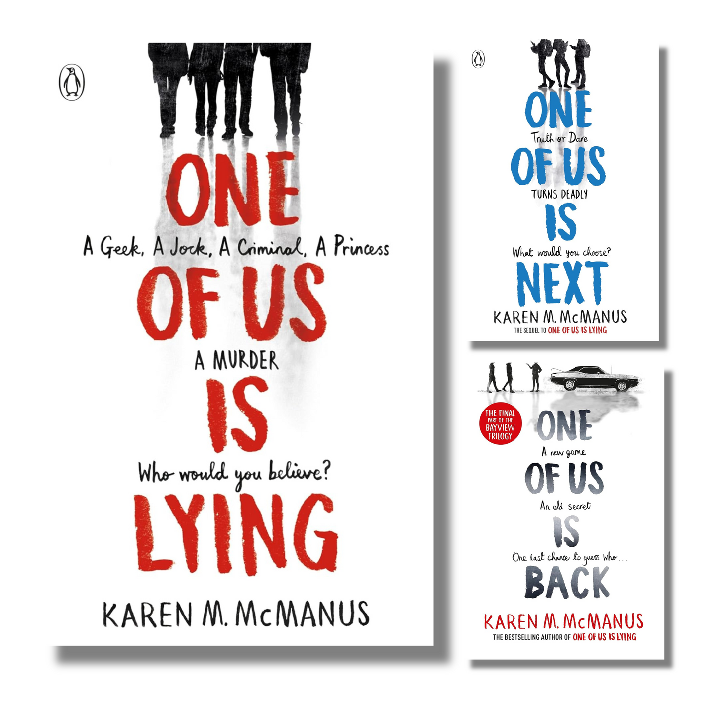 [Combo] One Of Us Trilogy By Karen M. McManus (Paperback)