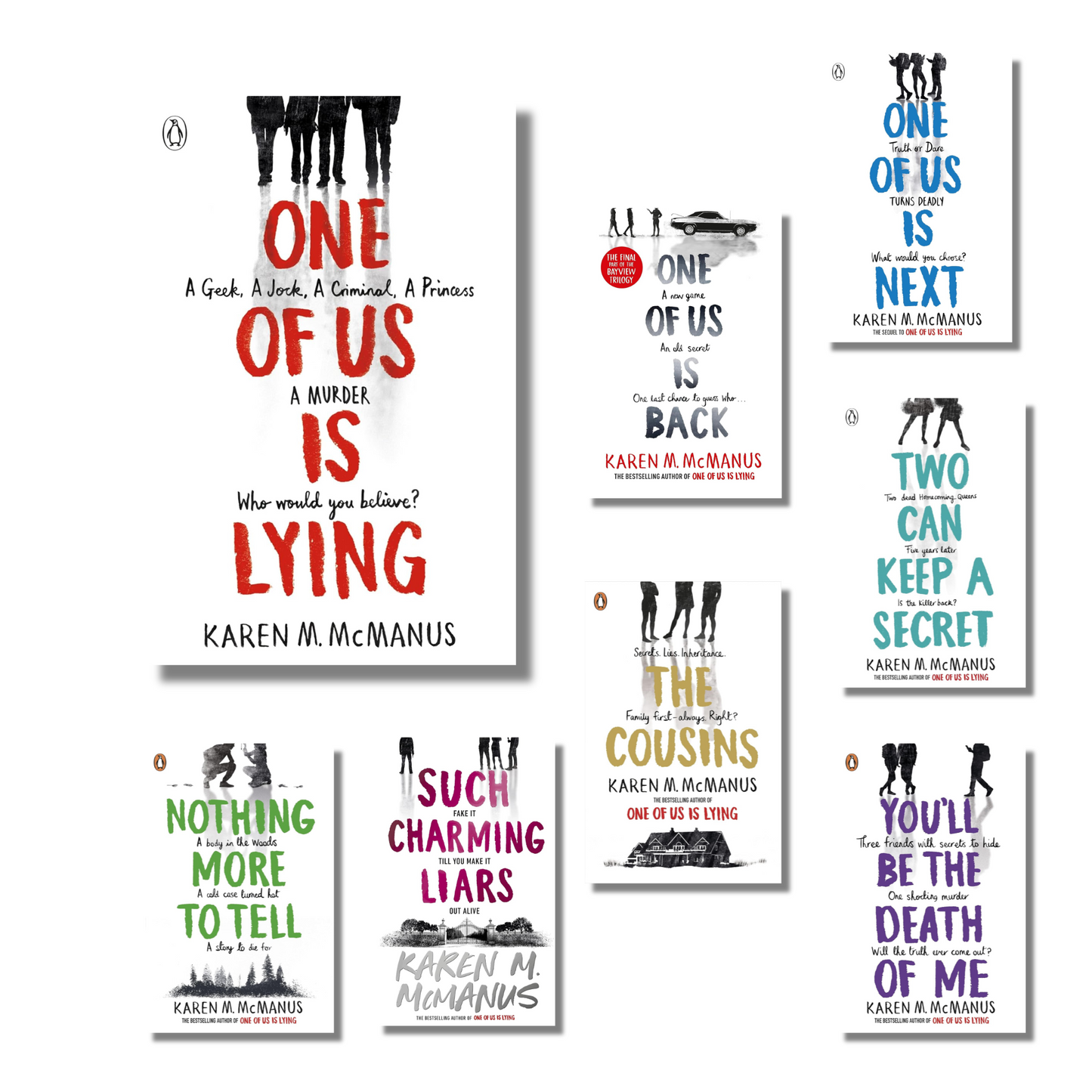 [Combo] Karen M. McManus : 8 Books (Paperback)
