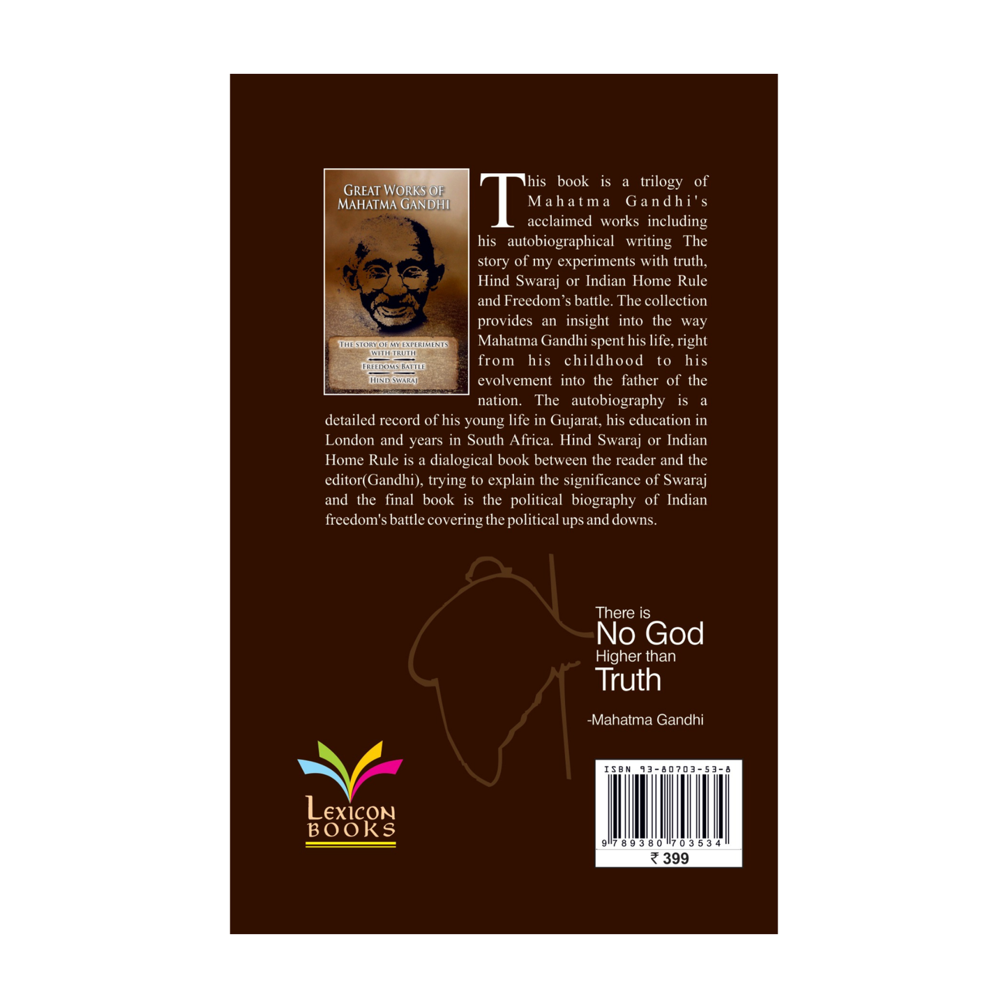 Great Works Of Mahatma Gandhi  (Paperback)