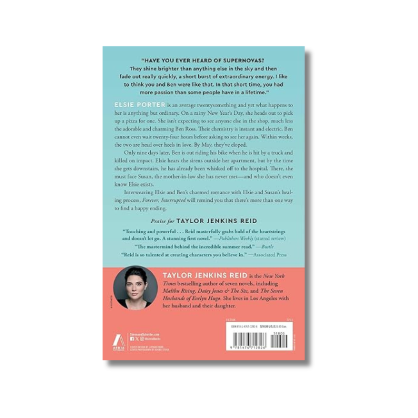 Forever, Interrupted By Taylor Jenkins Reid (Paperback)