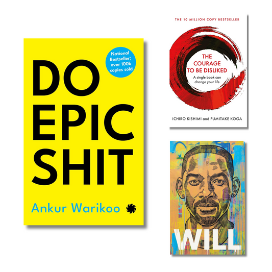 (Combo 3 Book) DO EPIC SHIT, Courage to be Disliked, Will (Paperback)