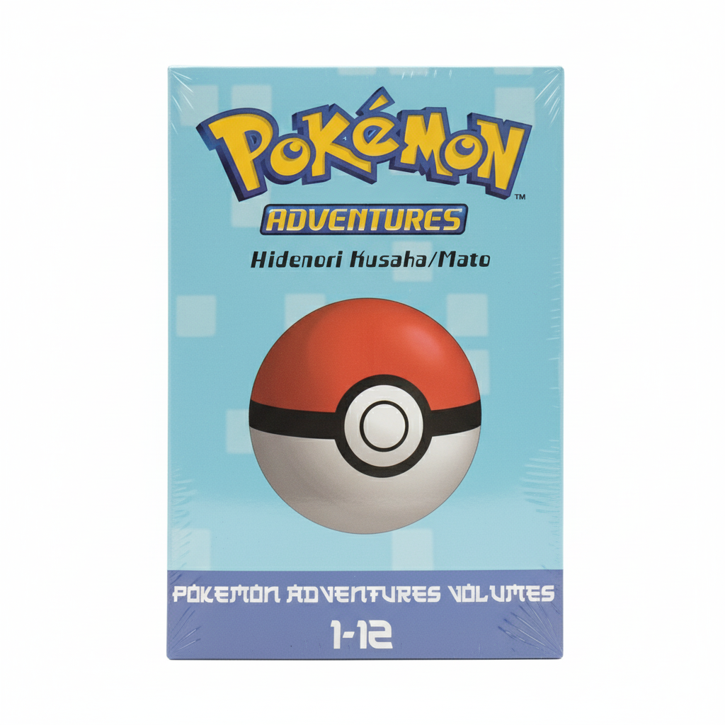 Pokemon Adventures Box Set Vol 1 - 12 By Hidenori Kusaka (Paperback)