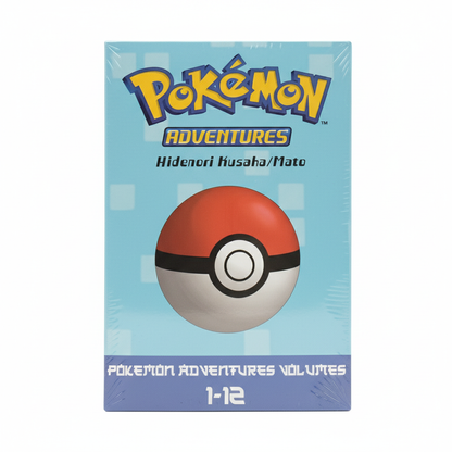 Pokemon Adventures Box Set Vol 1 - 12 By Hidenori Kusaka (Paperback)