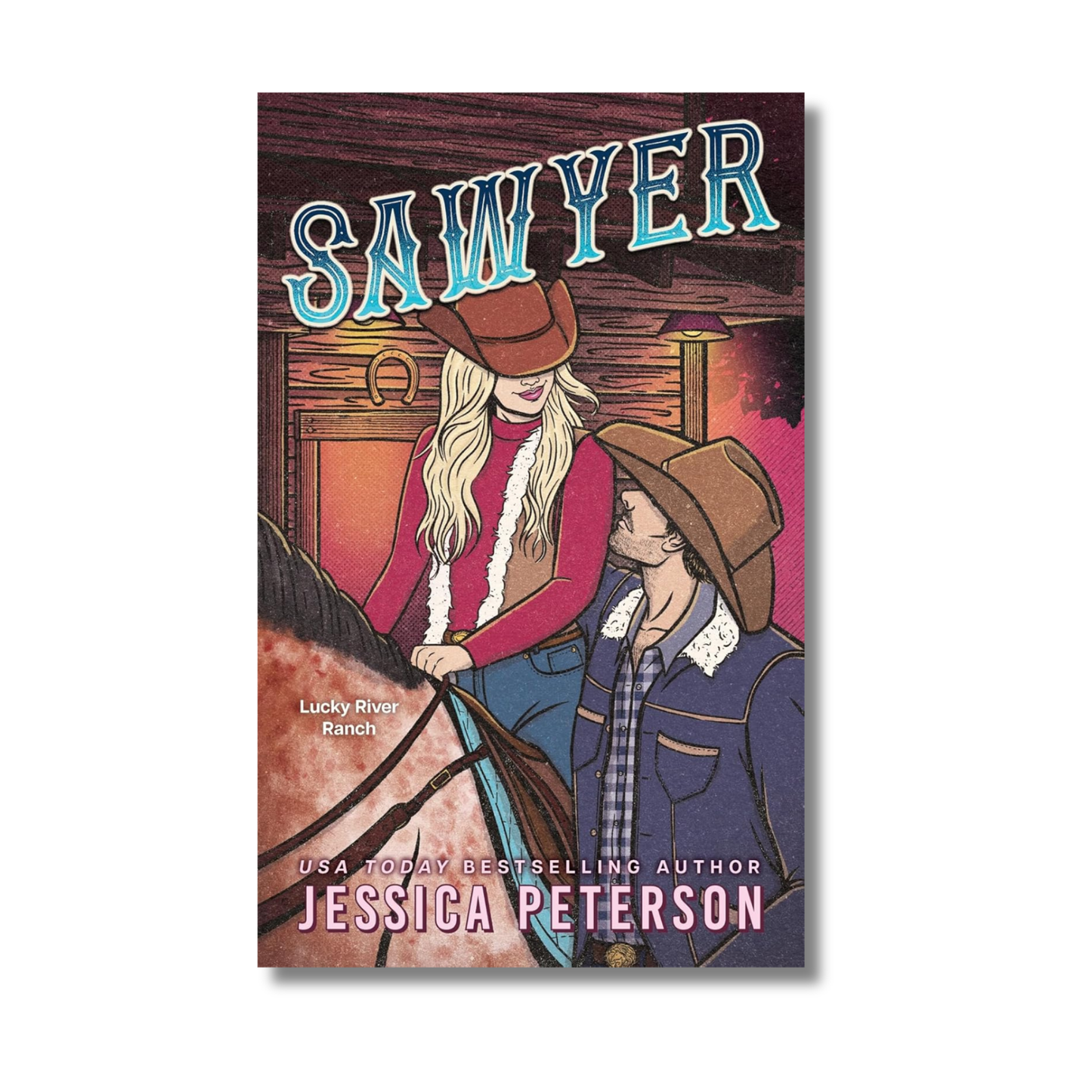Sawyer: Lucky River Ranch #3 By Jessica Peterson (Paperback)
