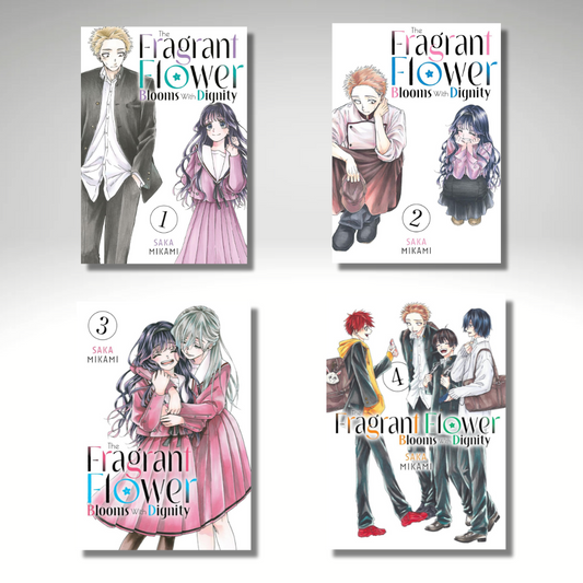 [Combo] The Fragrant Flower Blooms With Dignity Vol 1-4 By Saka Mikami (Paperback)