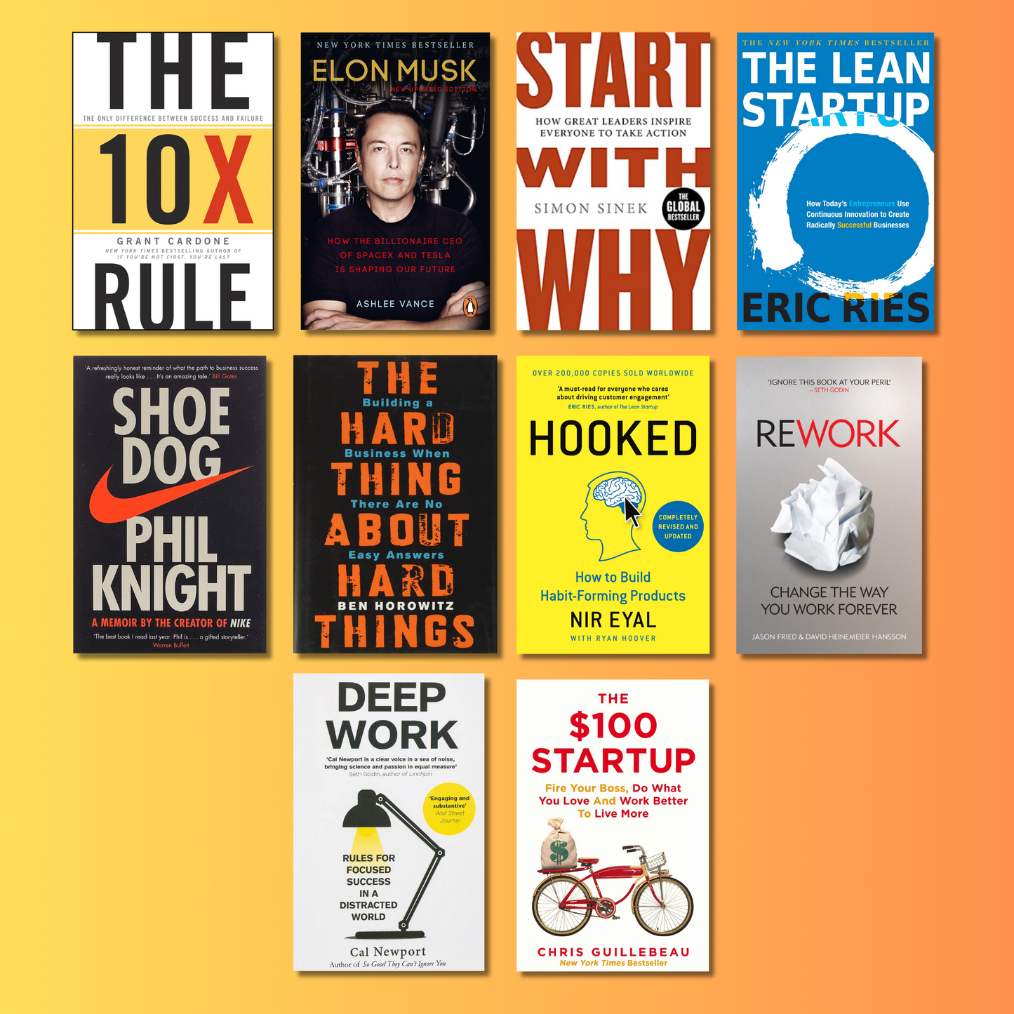 Entrepreneur's Combo of 10 Books (Paperback)