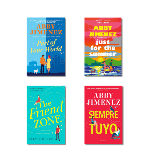 (Combo 4 Books) (Part of your World + The Friend Zone + Just for the summer + Yours Truly) By Abby Jimenez (Paperback)