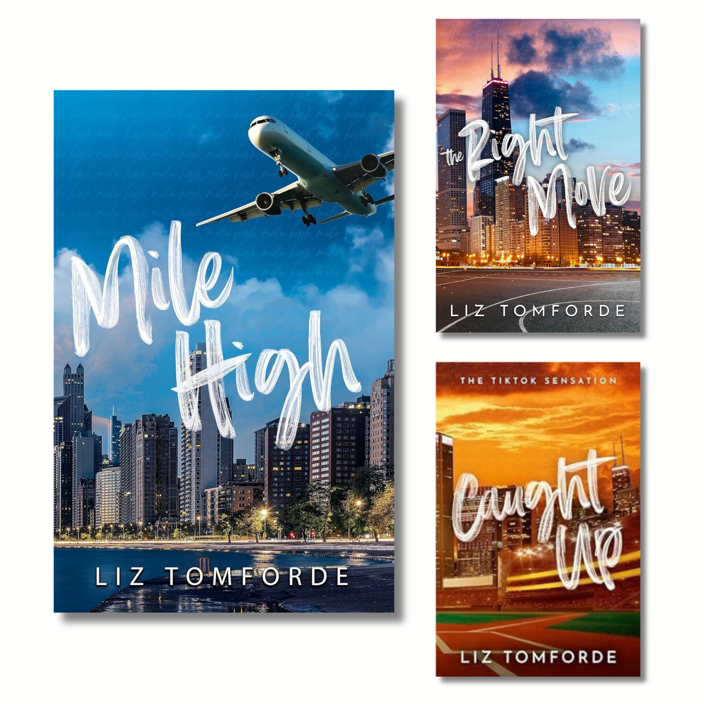 (Combo of 3) Mile High + The Right Move + Caught Up By Liz Tomforde (Paperback)