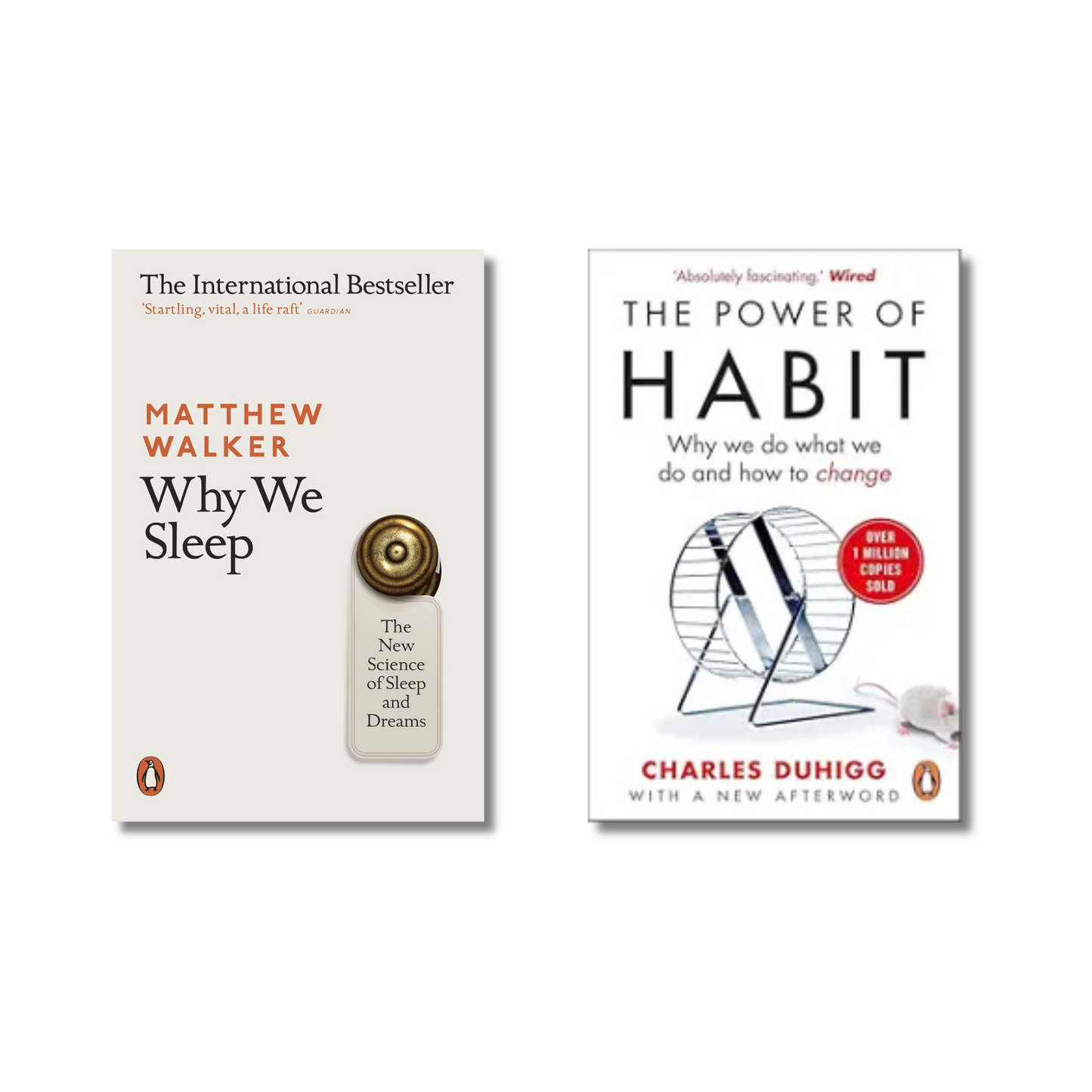 (Combo 2 Book) Why We Sleep + The Power of Habit (Paperback)