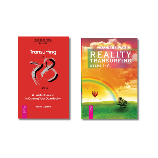 (Combo 2 Books) Transurfing in 78 Days + Reality transurfing. Steps I-V By Vadim Zeland (Paperback)