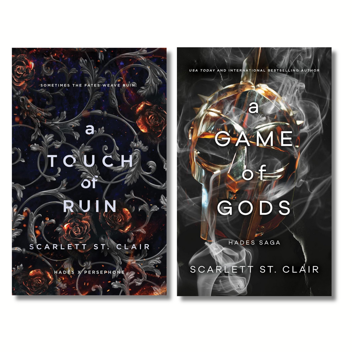 (Combo) A Touch of Ruin and a game of gods  By Scarlett St. Clair (Paperback)