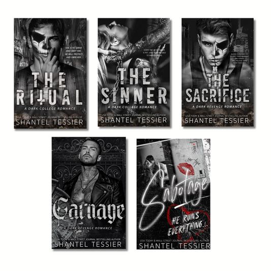 (Combo 5 Books) The Ritual, The Sinner, The Sacrifice, The Carnage, The Sabotage By Shantel Tessier (Paperback)