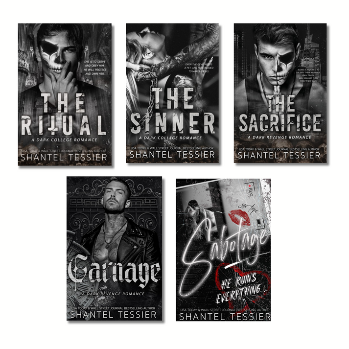 (Combo 5 Books) The Ritual, The Sinner, The Sacrifice, The Carnage, The ...