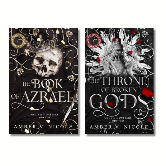 (Combo)The Book of Azrael and The Throne of Broken Gods By Amber Nicole (Paperback)