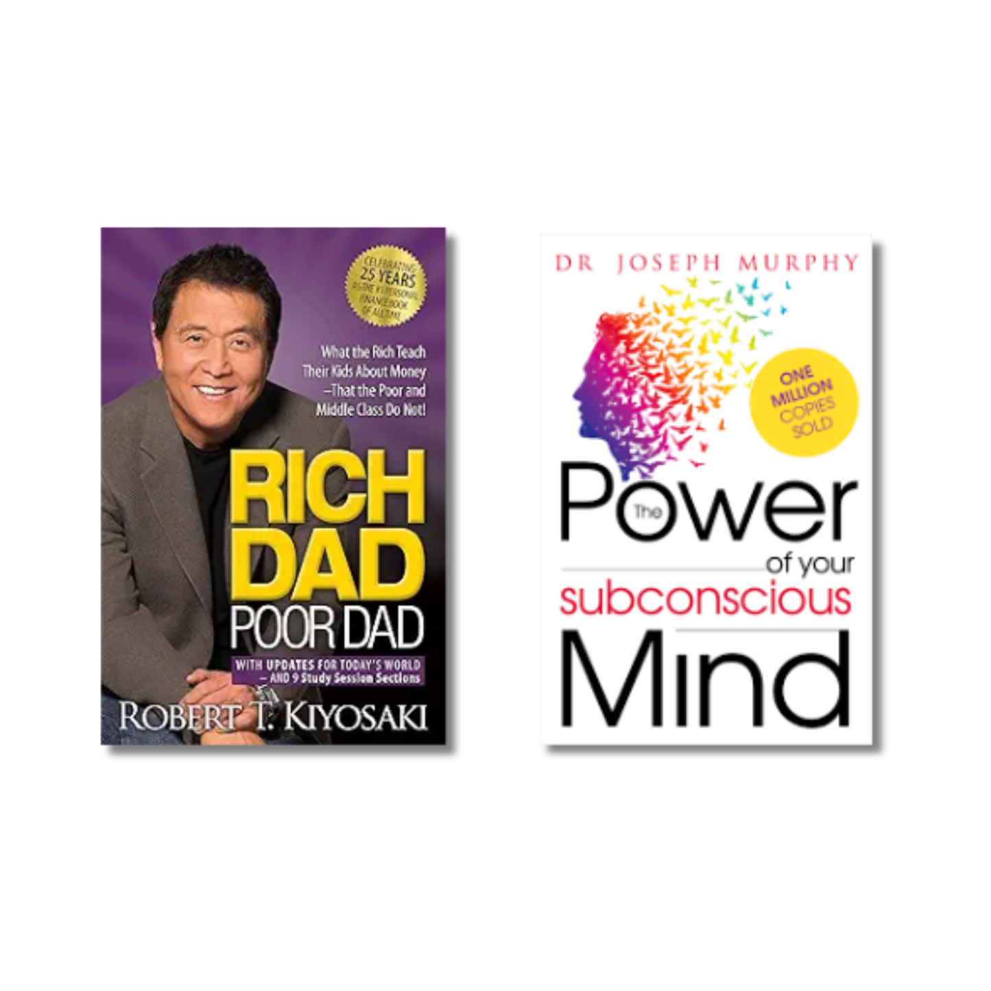 (Combo 2 Book) Rich Dad Poor Dad + The Power of Your Subconscious Mind (Paperback)
