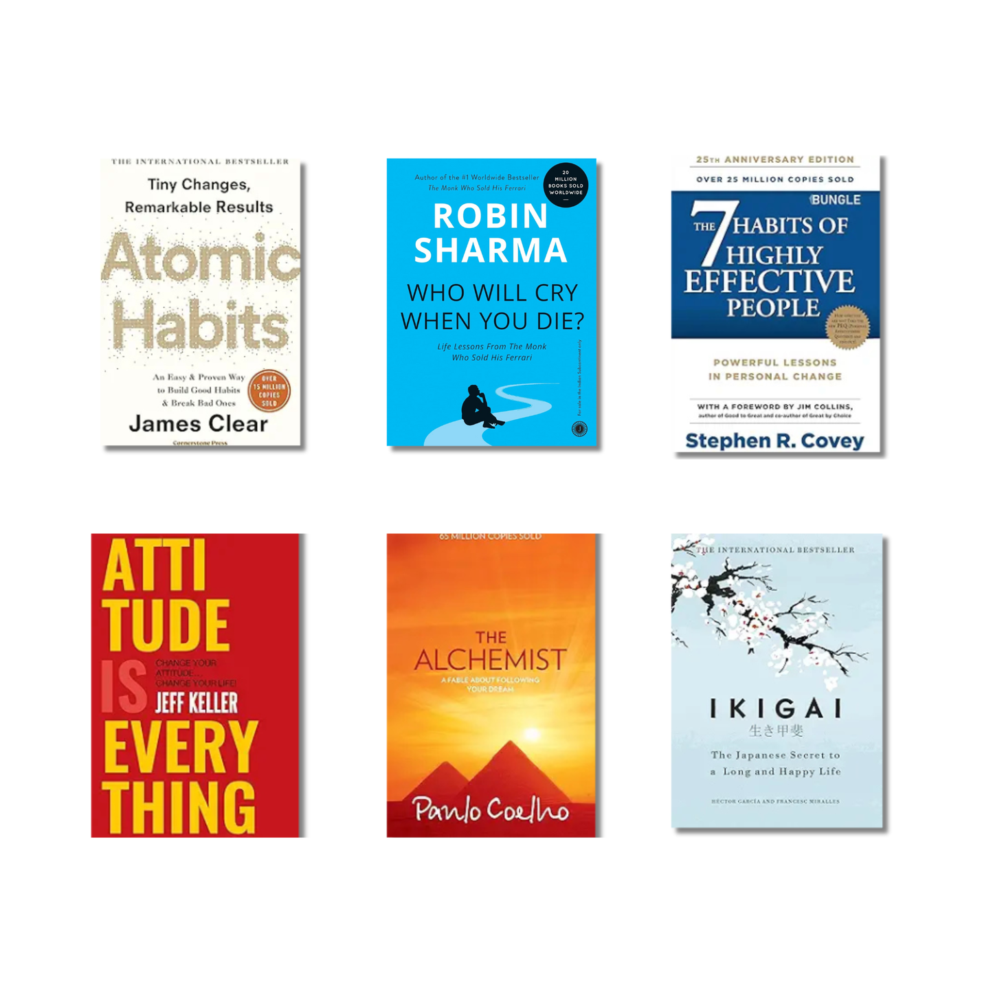 (Combo 6 Book) Self helf books (Paperback)