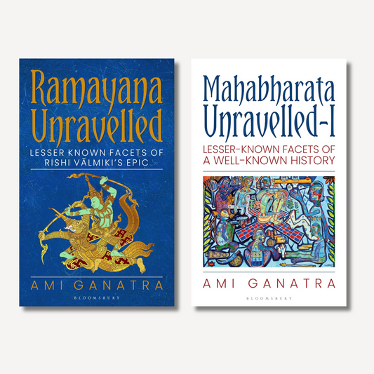 (Combo) Ramayana Unravelled & Mahabharata Unravelled By Ami Ganatra (Paperback)