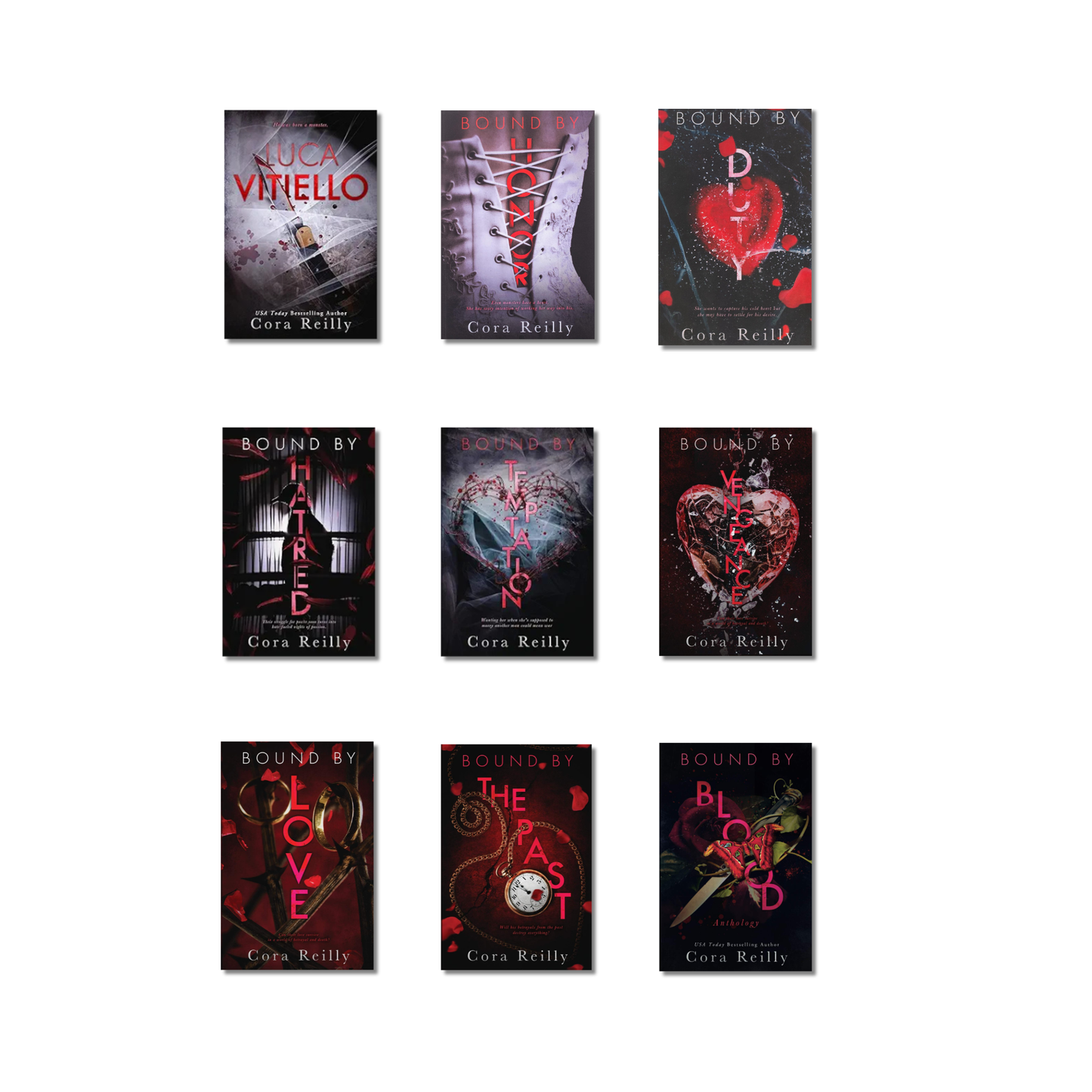 (Combo 9 Books) Born in Blood Mafia Chronicles Series (Vol 0 to 8) By Cora Reilly (Paperback)