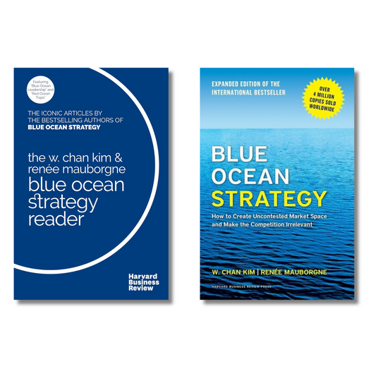 (Combo 2 Book) Blue Ocean Strategy + Blue Ocean Strategy Reader By Renée Mauborgne , W. Chan Kim (Paperback)