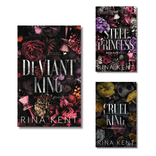 (Combo 3 Book) Deviant King + Steel Princess + Cruel King By Rina Kent (Paperback)