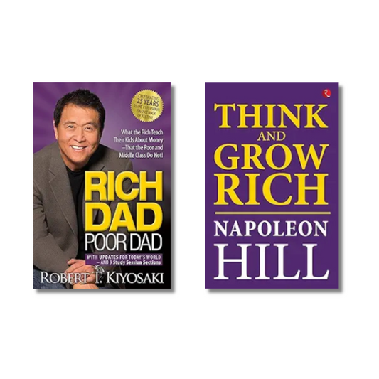 (Combo 2 Book) Rich dad poor dad + Think And Grow Rich (Paperback)