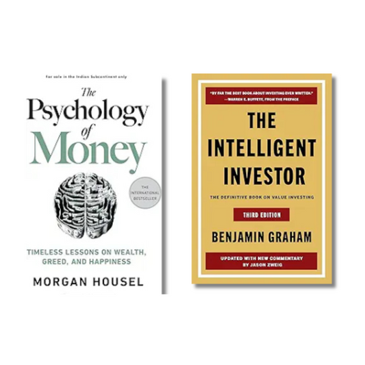 (Combo 2 Book) Psychology of Money + Intelligent Investor (Paperback)